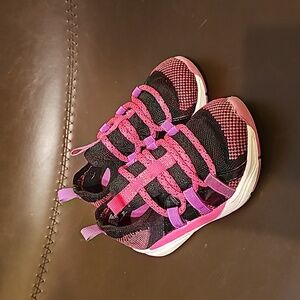 Athletic Works Memory foam breathable slip-on sneakers toddler shoes size 8